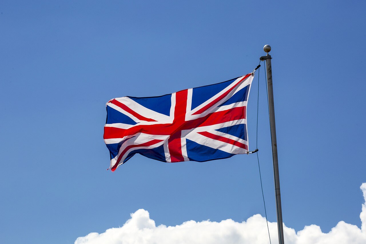 Bild der UK-Flagge